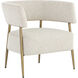 Maestro Dove Cream Lounge Chair